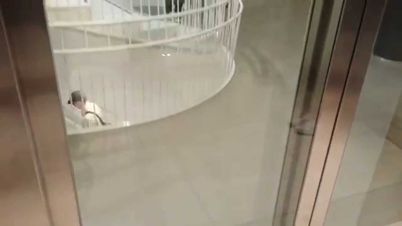 Kone traction elevators/lifts in Ainoa shopping center, Tapiola, Espoo