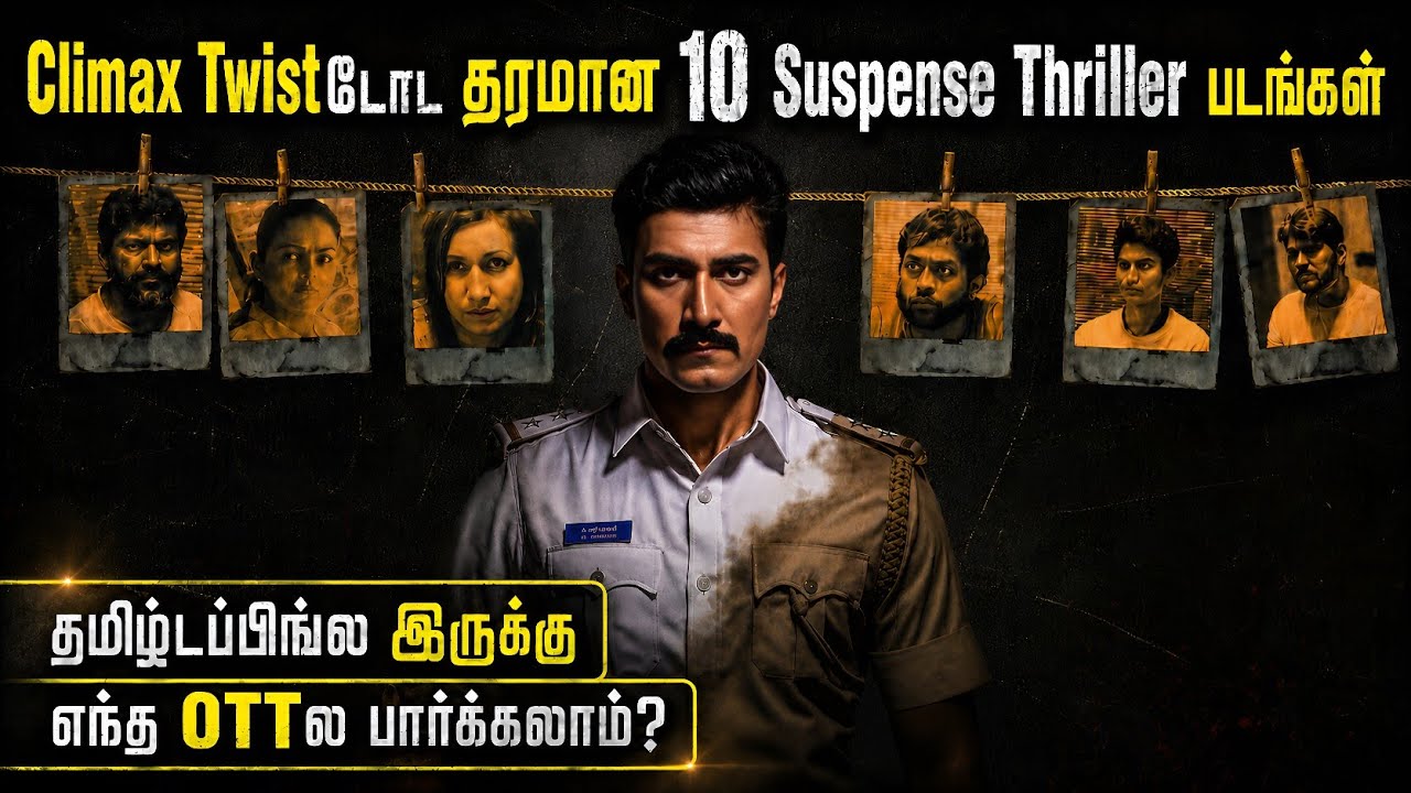 👌Climax Twistடோட தரமான 10 Suspense Crime Thriller படங்கள்|#suspensethriller #tamil @wowmoviestamil