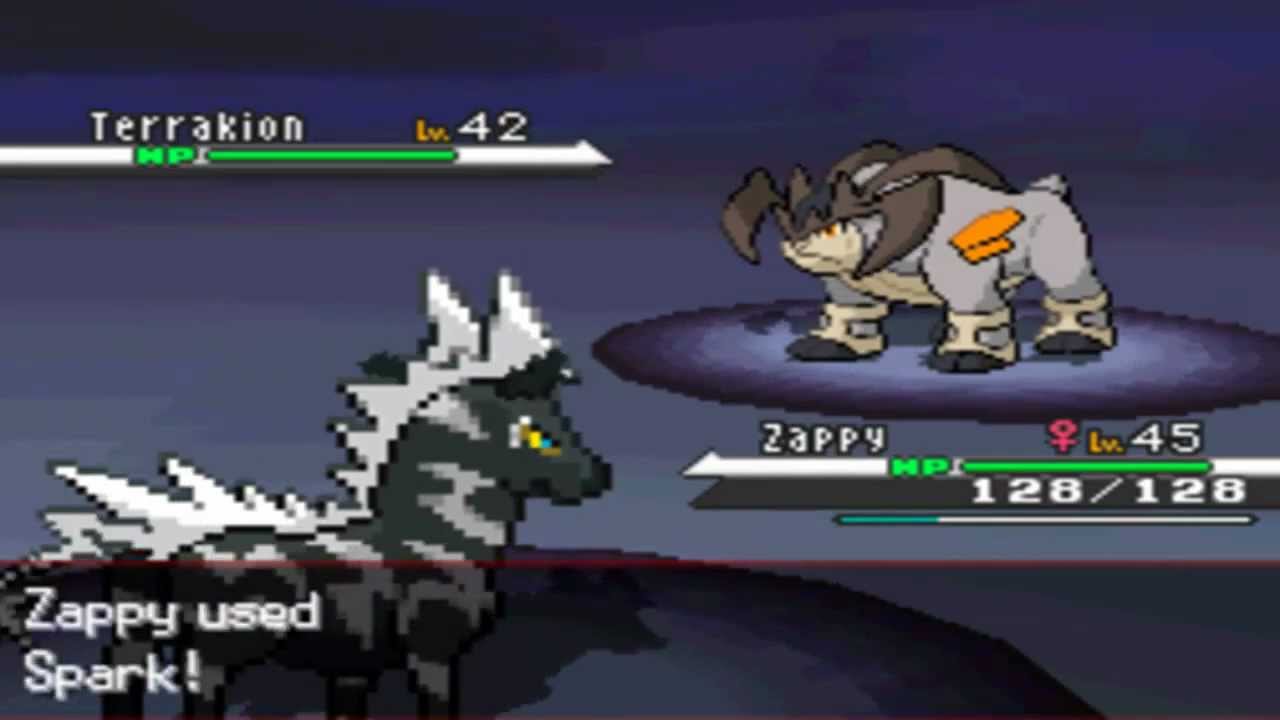 Pokémon Black and White Walkthrough episode 75 - Capturing Terrakion