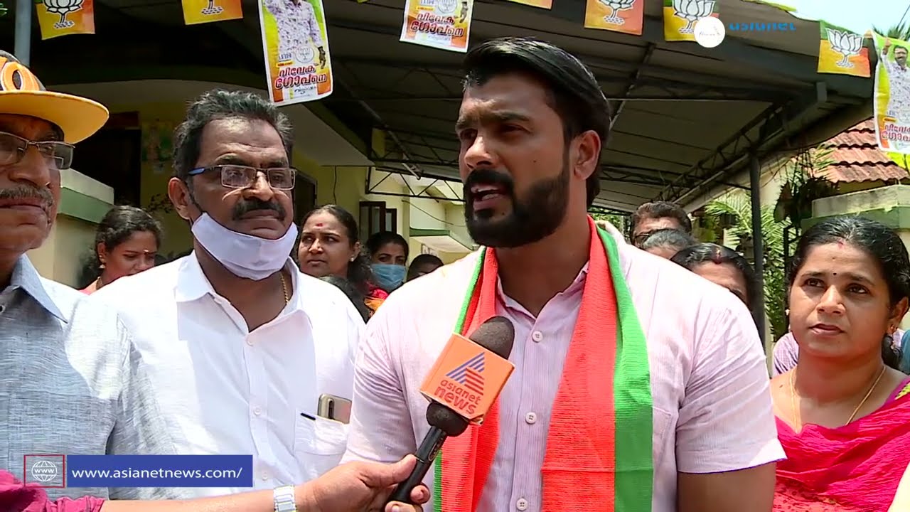 പരസ്പരത്തിലെ സ്വന്തം സൂരജ് വോട്ട് ചോദിച്ചെത്തുമ്പോൾ. | Vivek Gopan Parasparam Serial Actor