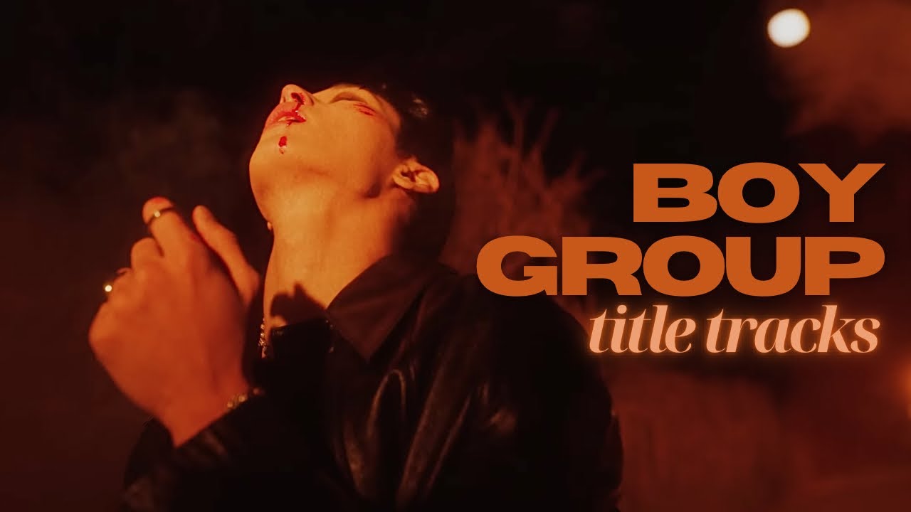 my top 5 title tracks in boy groups
