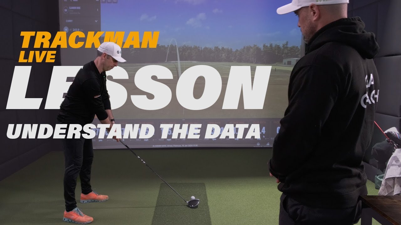 Live Trackman Lesson | How to understand Data on Trackman | Improve Your Golf with Coach Ryan