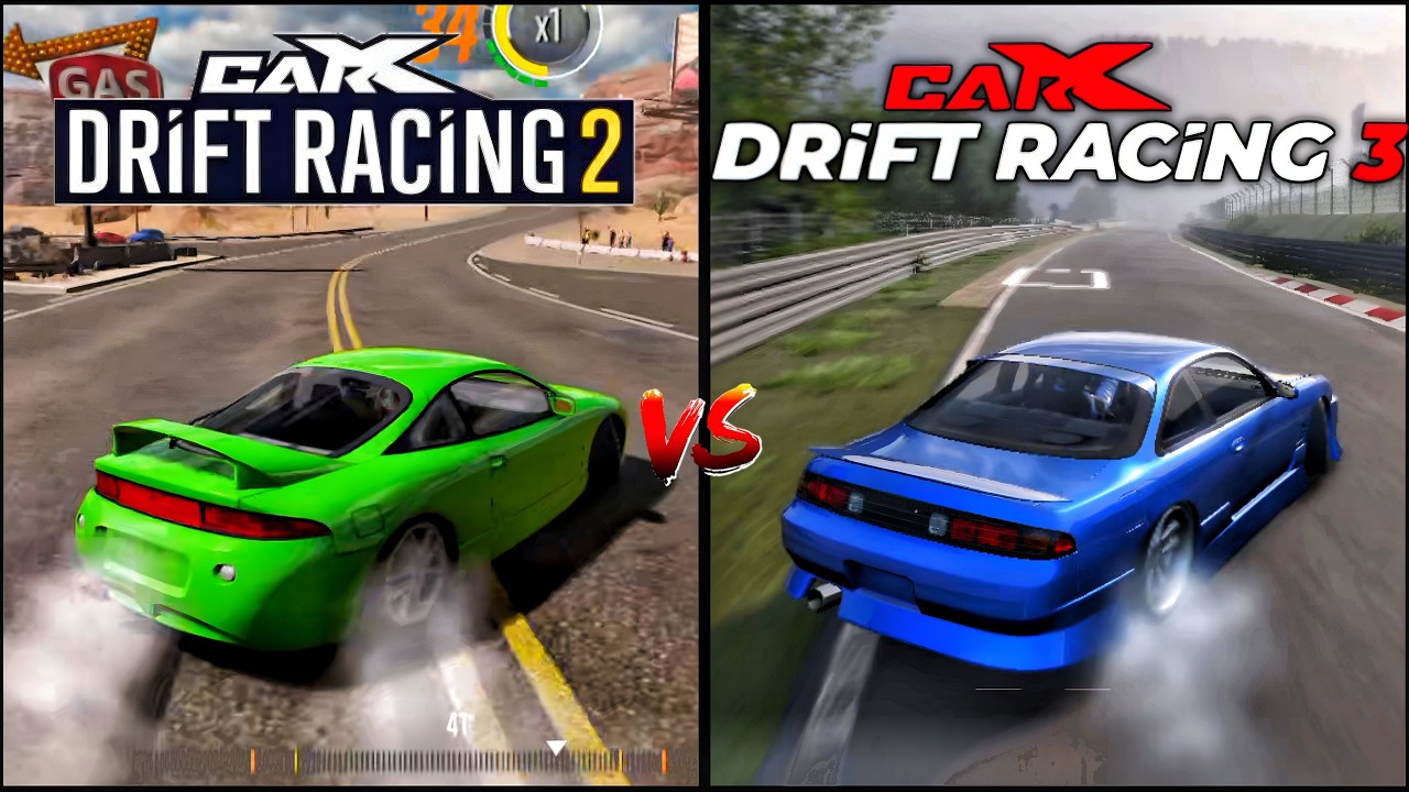 CarX Drift Racing 2 Vs CarX Drift Racing 3 comparison. Which one's best?