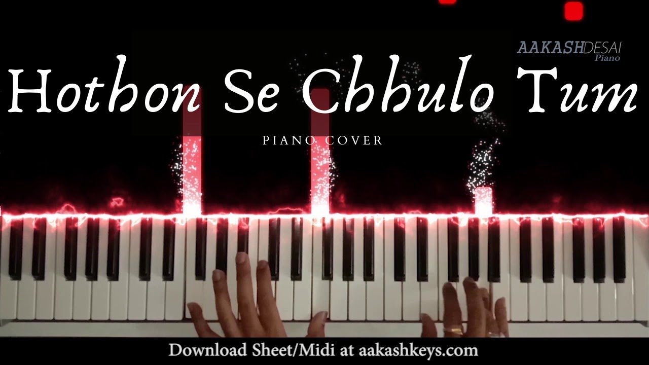 Hothon Se Chhulo Tum | Piano Cover | Jagjit Singhji | Aakash Desai