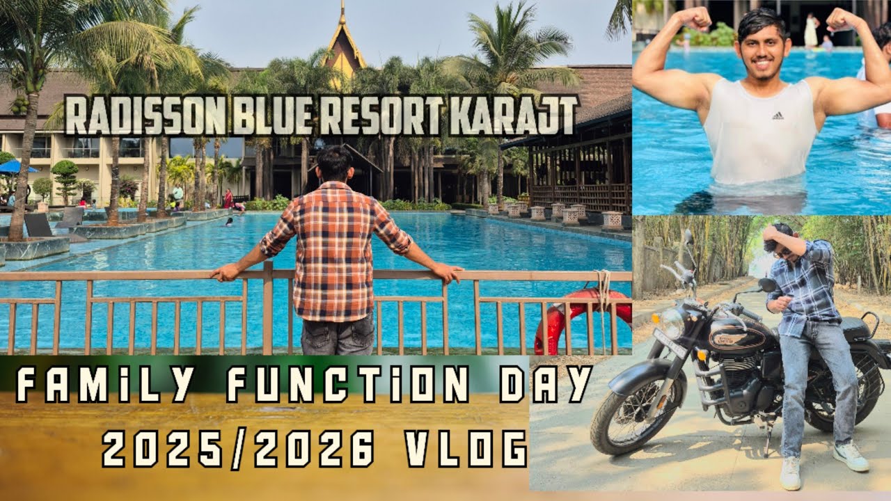 एक दिवस गाव वाल्यांसोबत 😂| Employee होतो की उनाडाला गेलो होतो. Annual Family Function 2025/2026 | 