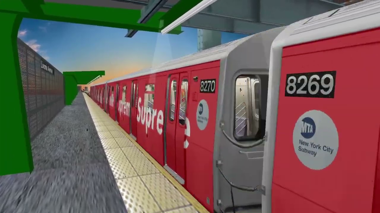 OpenBVE: Railfanning at Junius St/Livonia Avenue