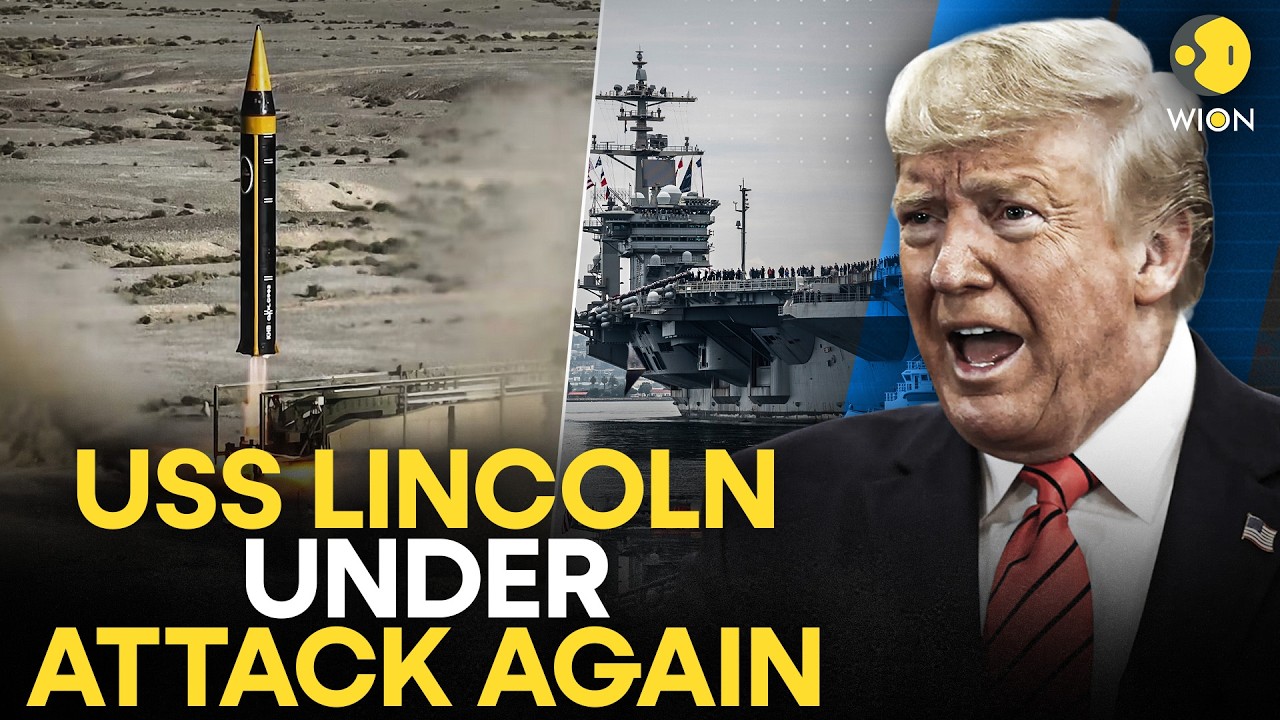 Iran Strikes Back LIVE: Tehran Claims Second Missile Strike On USS Abraham Lincoln | WION Live