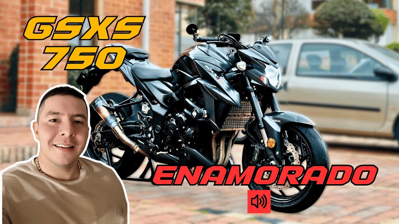 SUZUKI GSX S750 🇯🇵[4K]SOUND 🇨🇴 - Haciéndole detallitos a la BEBE