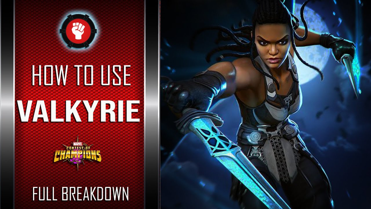 How To Use VALKYRIE Easily | Full Breakdown | Marvel Contest Of Champions