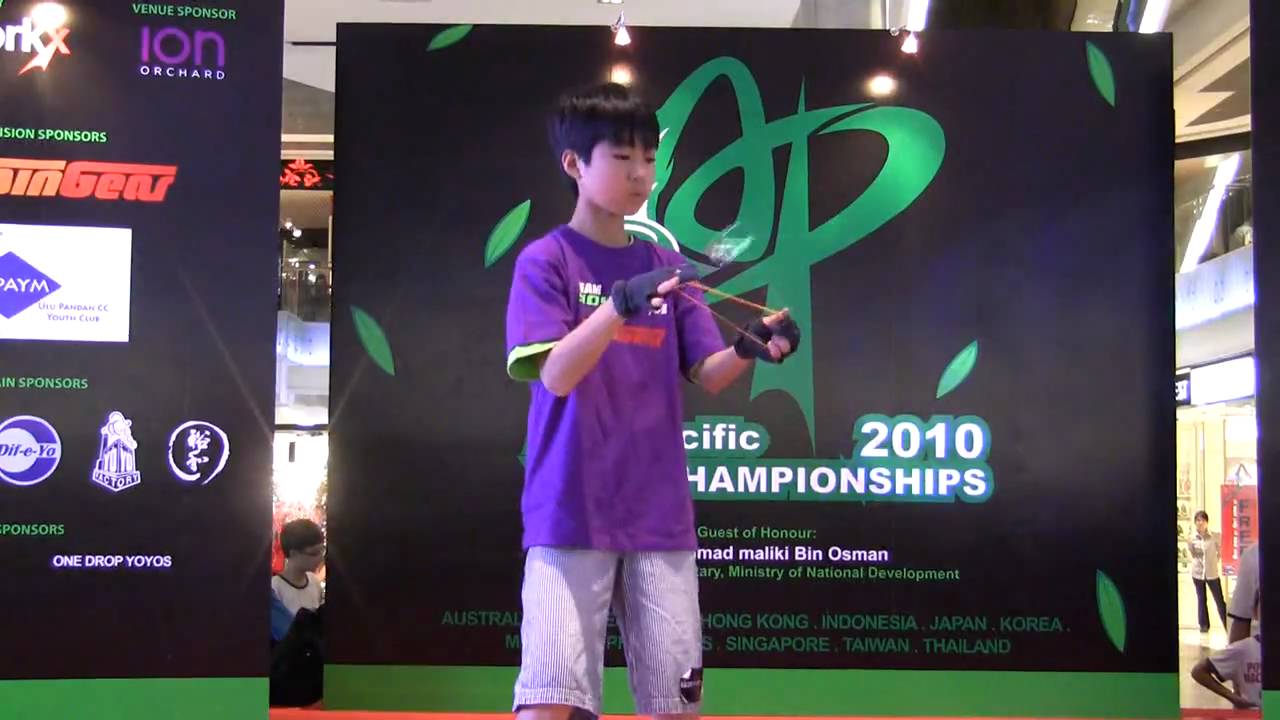 Asia Pacific Yoyo Championship 2010 - 1A Division - 5th   Takeshi Matsuura.avi