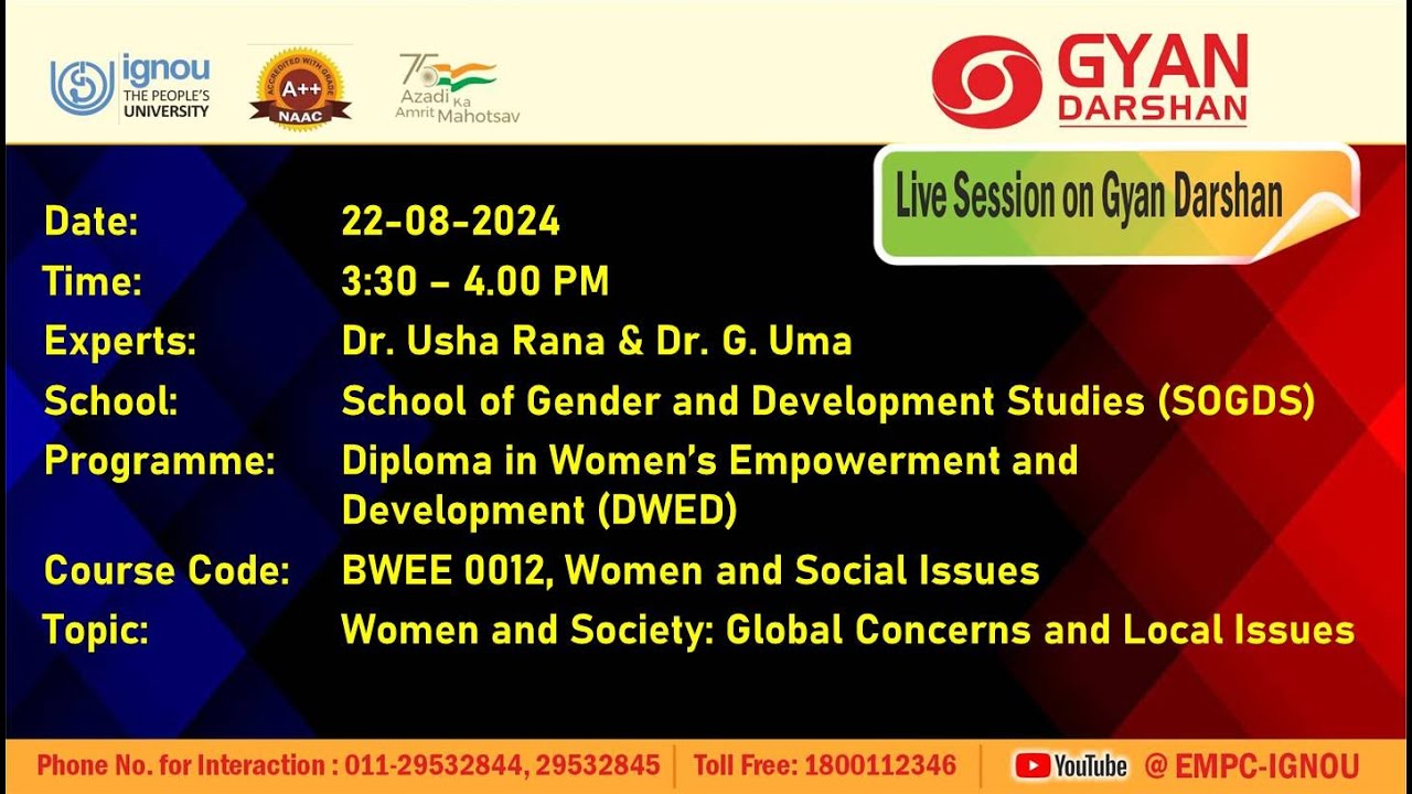 Women and Society: Global Concerns and Local Issues