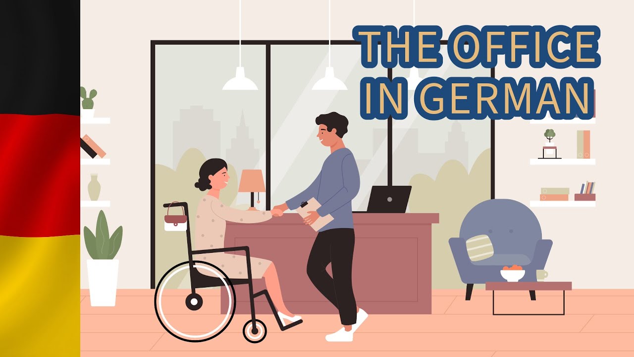 The Office in German | Learn German Vocabulary | Including German Phrases | Easy Business German