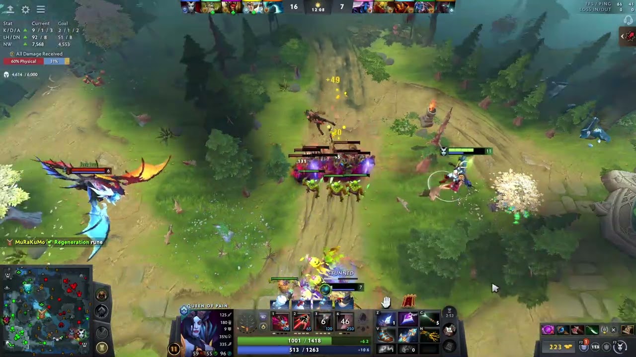 11k MMR Mid Queen of Pain  Gameplay #11kmmr #dota2 #fullgame #дота2 #скилл #queenofpain #quop