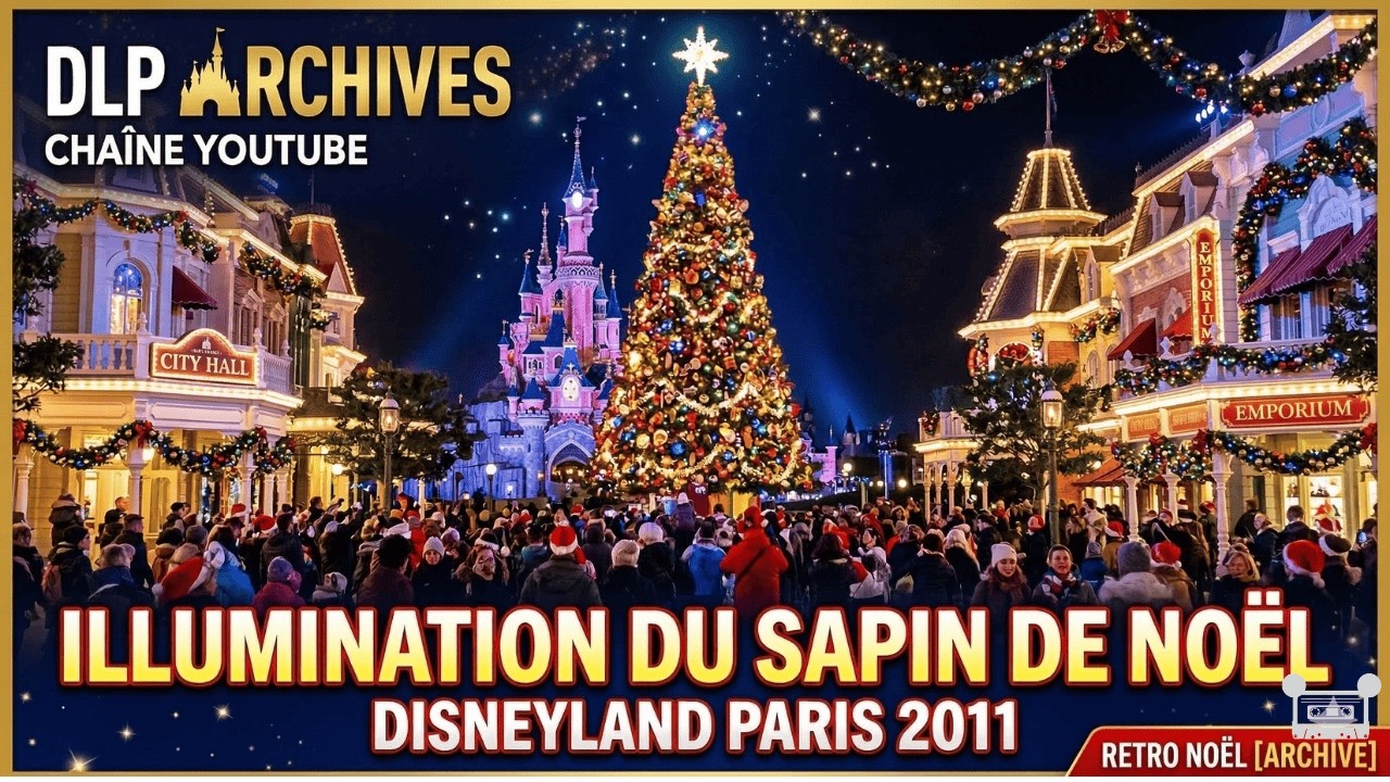Disneyland Paris Noël 2011 : Cérémonie d'Illumination du Sapin