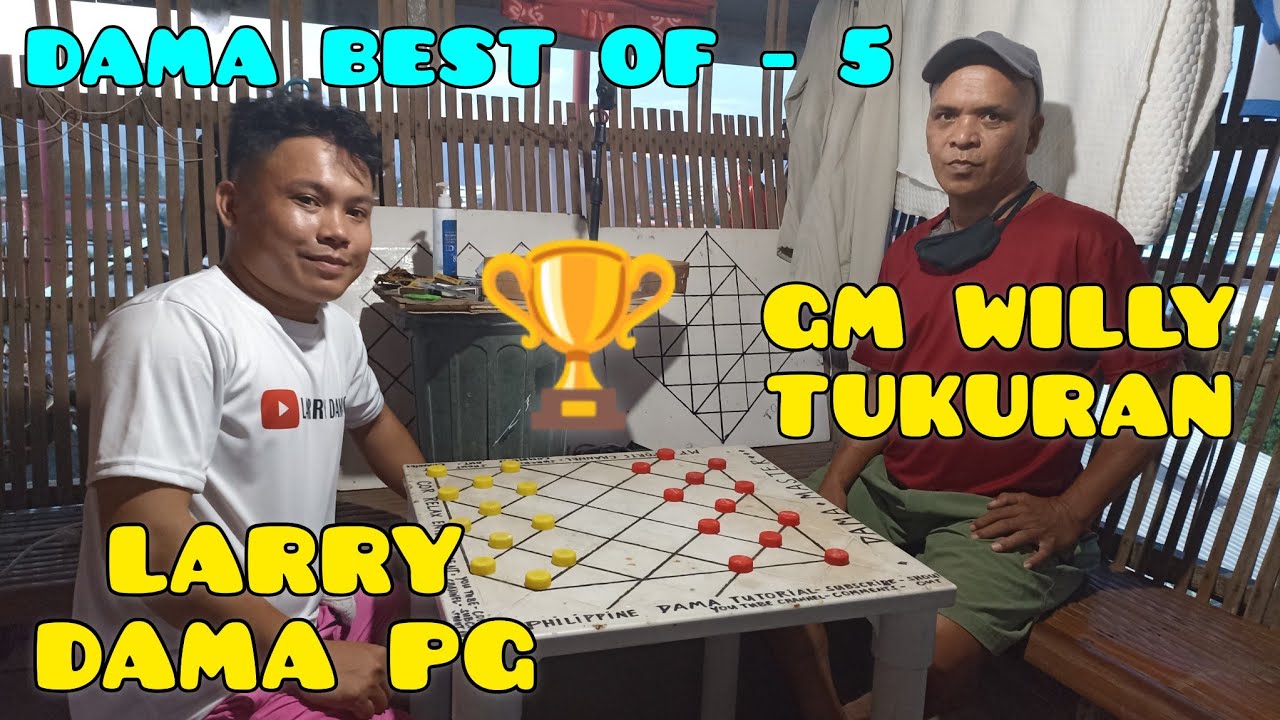 GRANDMASTER WILLY TUKURAN VS LARRY DAMA PG - BEST OF 5 GAMES COMPILATION