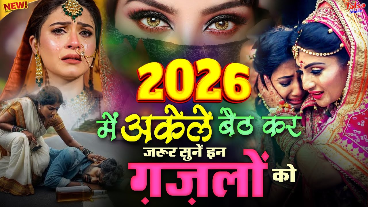 😭💔मोहब्बत की दर्द भरी ग़ज़लें | Non-Stop Sad Ghazal | 💔Hindi Sad Ghazal | दर्द भरी गजल #Ghazal 2026