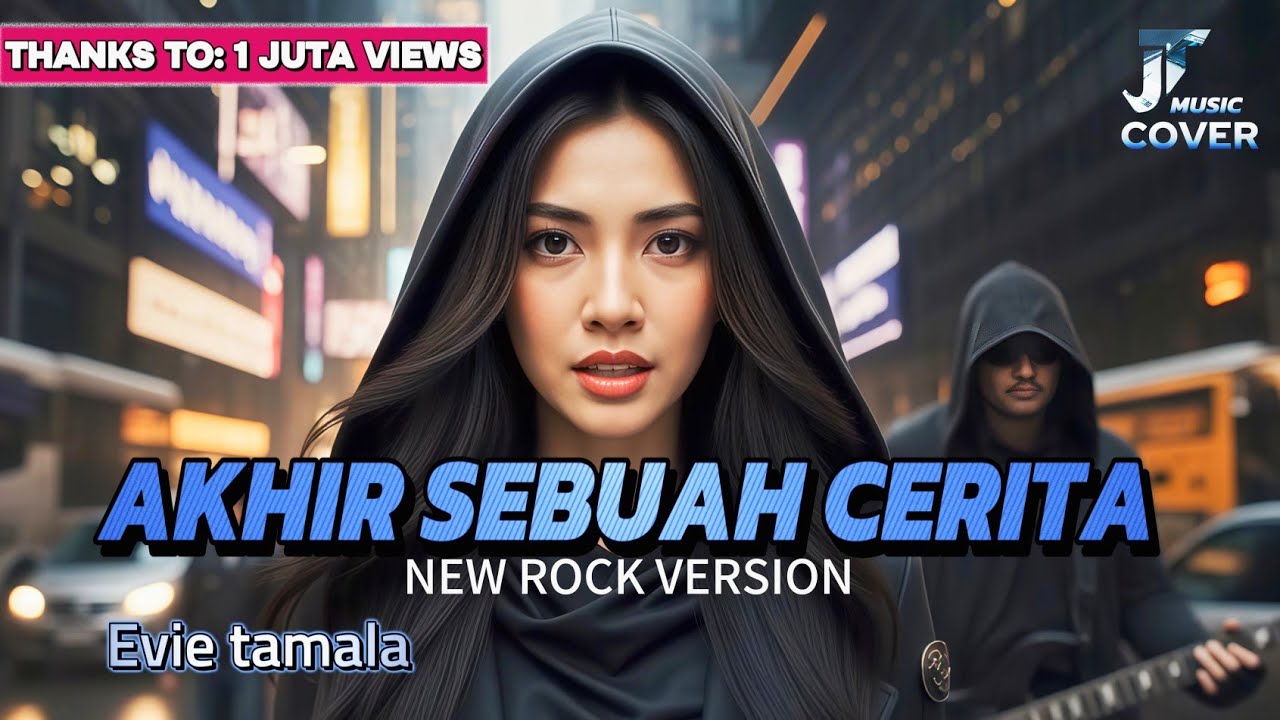 AKHIR SEBUAH CERITA - EVIE TAMALA [ROCKVERSION] (Lirik Lagu) 