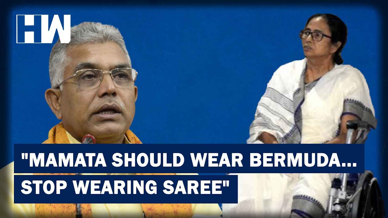 Dilip Ghosh's Misogynistic Remark On Mamata Asking Her To Wear Bermuda Draws Flak