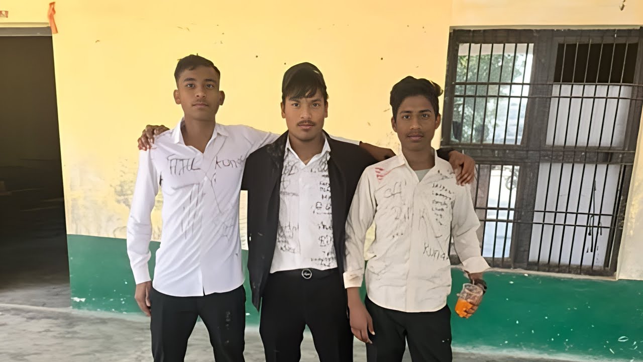 Farwell  party 🥳 in school vlog dance  enjoy  with Satya, teacher and 🧡  miss ❤️ my friends 🥰