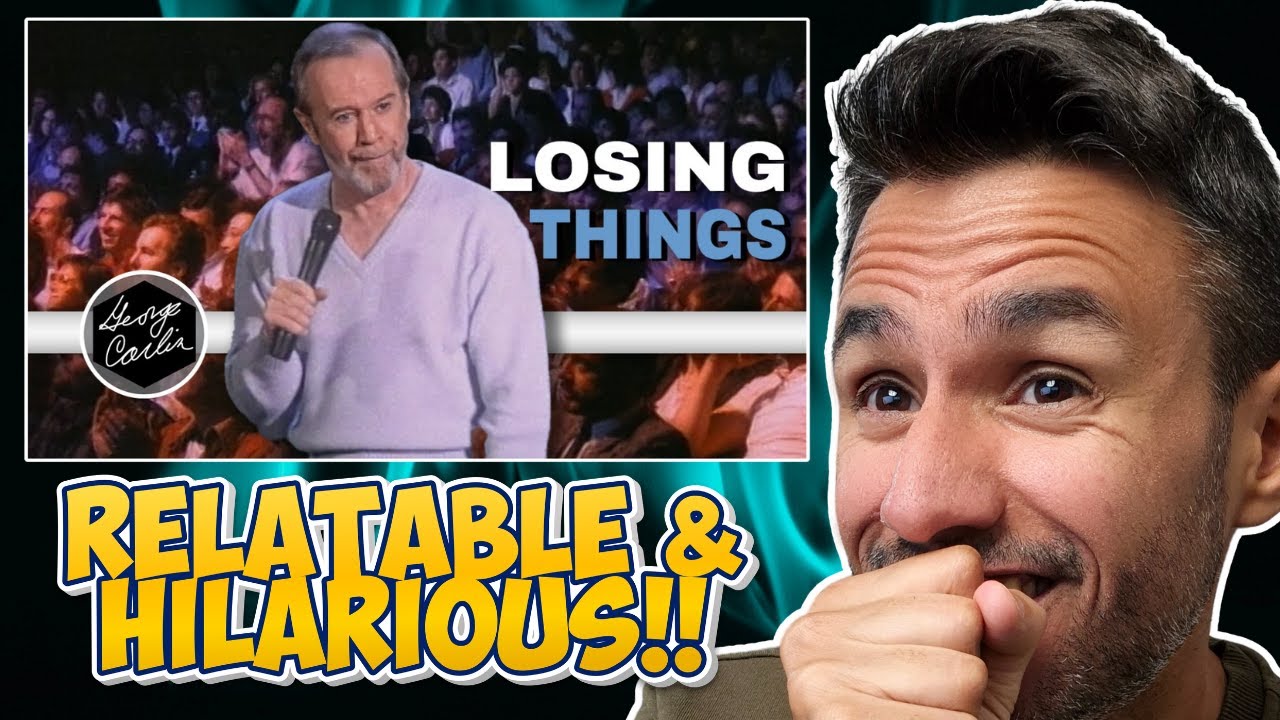 Джордж Карлин - Losing Things | Реакция | Первый просмотр