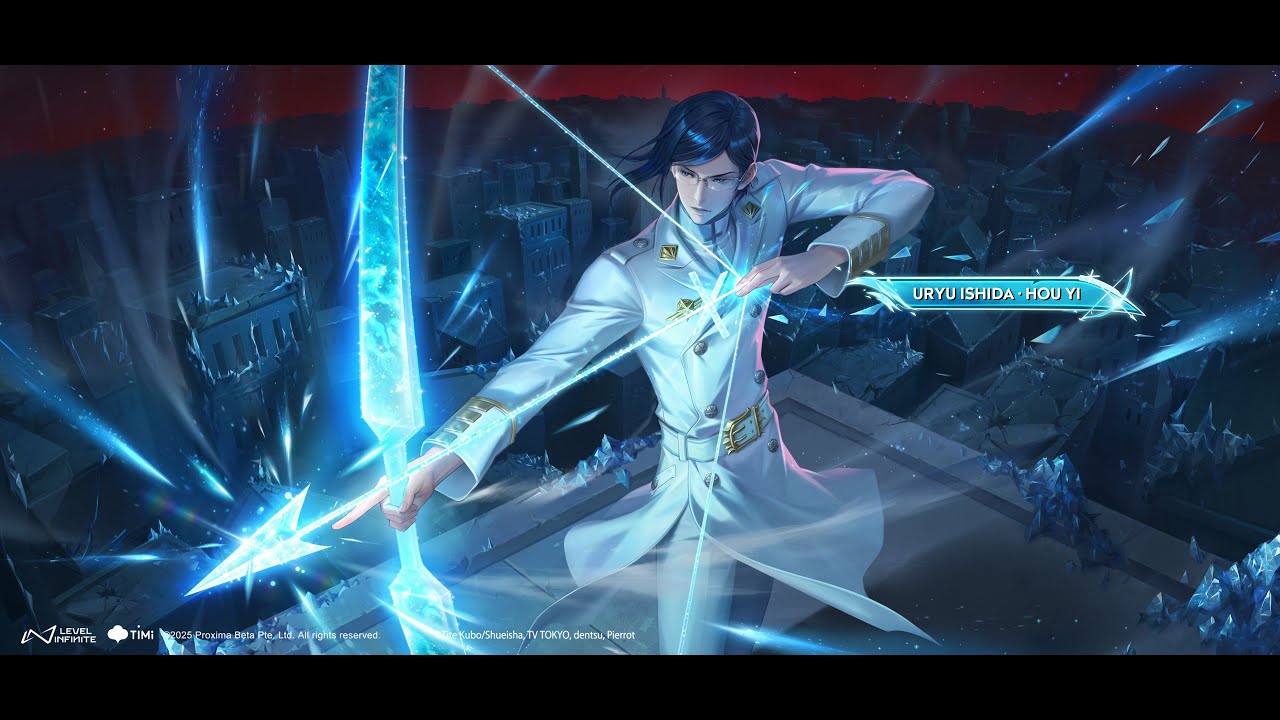 URYU ISHIDA Hou Yi | Skin Showcase | Honor of Kings × BLEACH: Thousand-Year Blood War