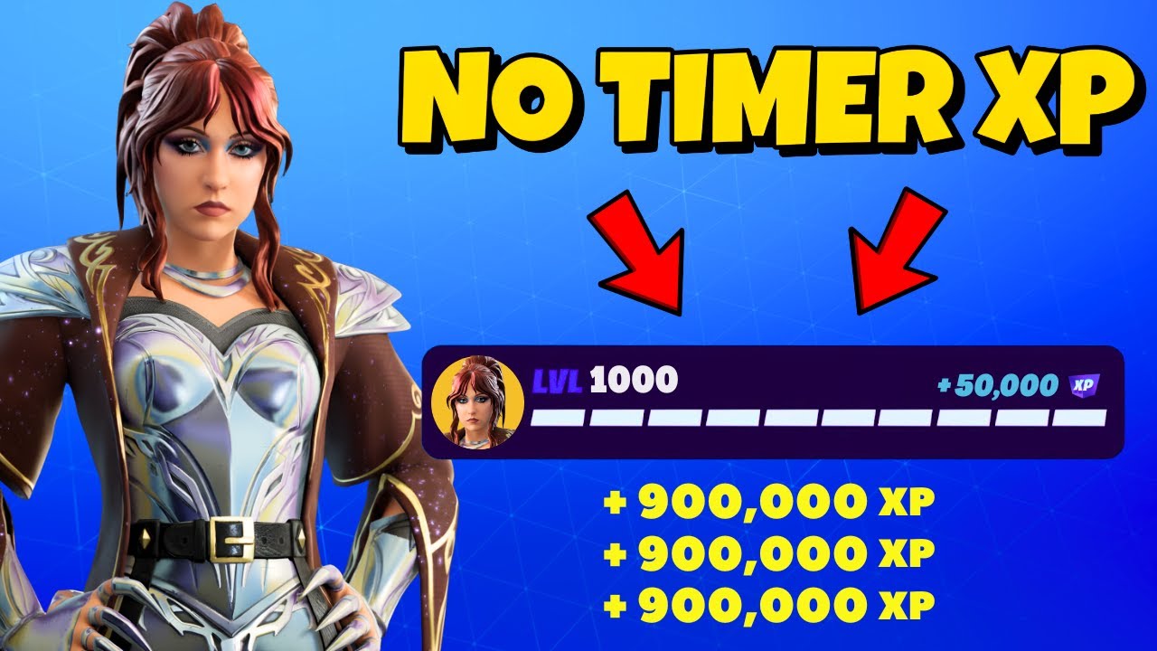 *BEST* AFK FAST Fortnite XP Map To Help LEVEL UP FAST In Chapter 7!