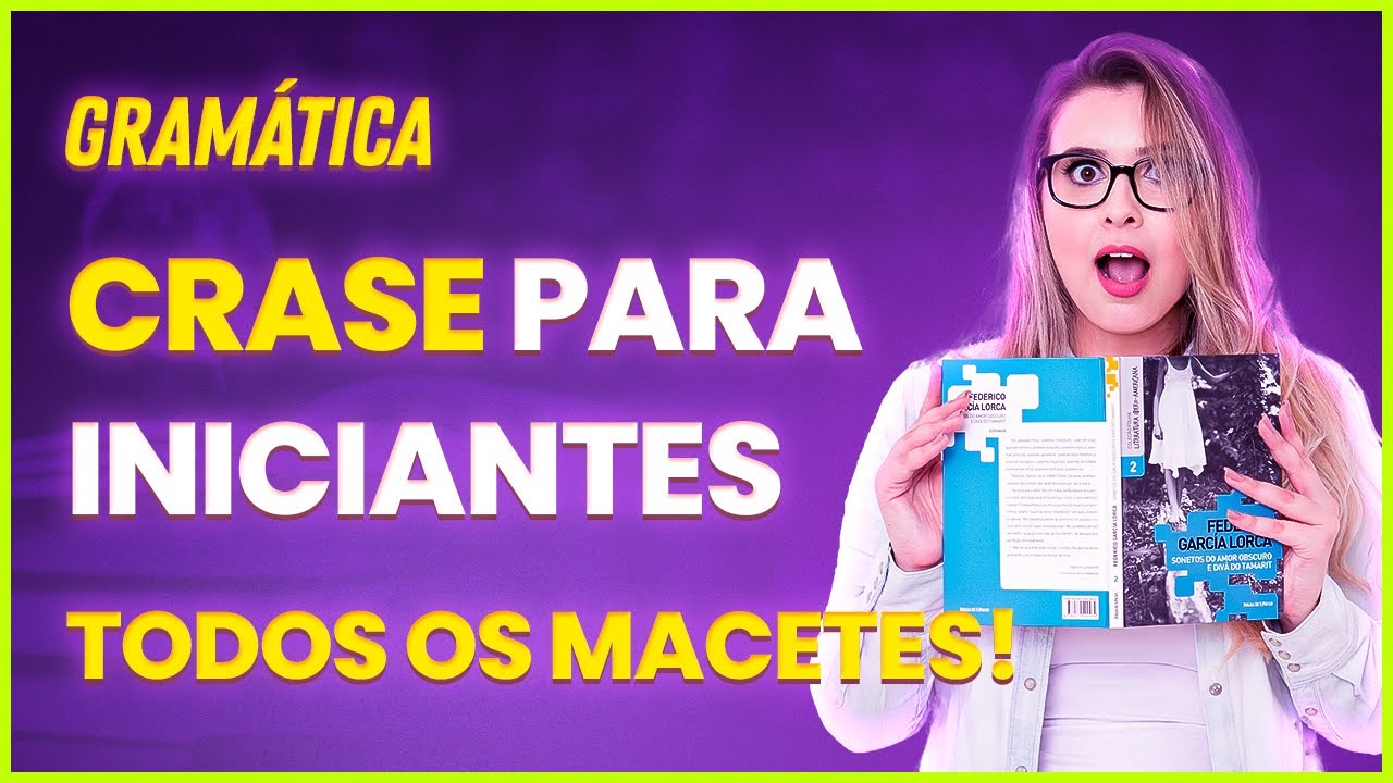 CRASE PARA QUEM NÃO SABE NADA: aprenda todos os macetes e não erre nunca mais. - Profa. Pamba