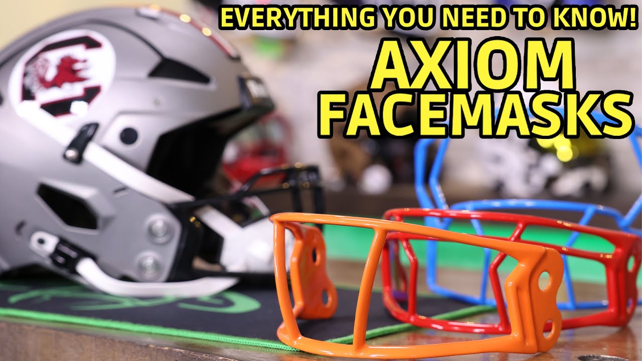 Everything you need to know about the Riddell Axiom Facemask!