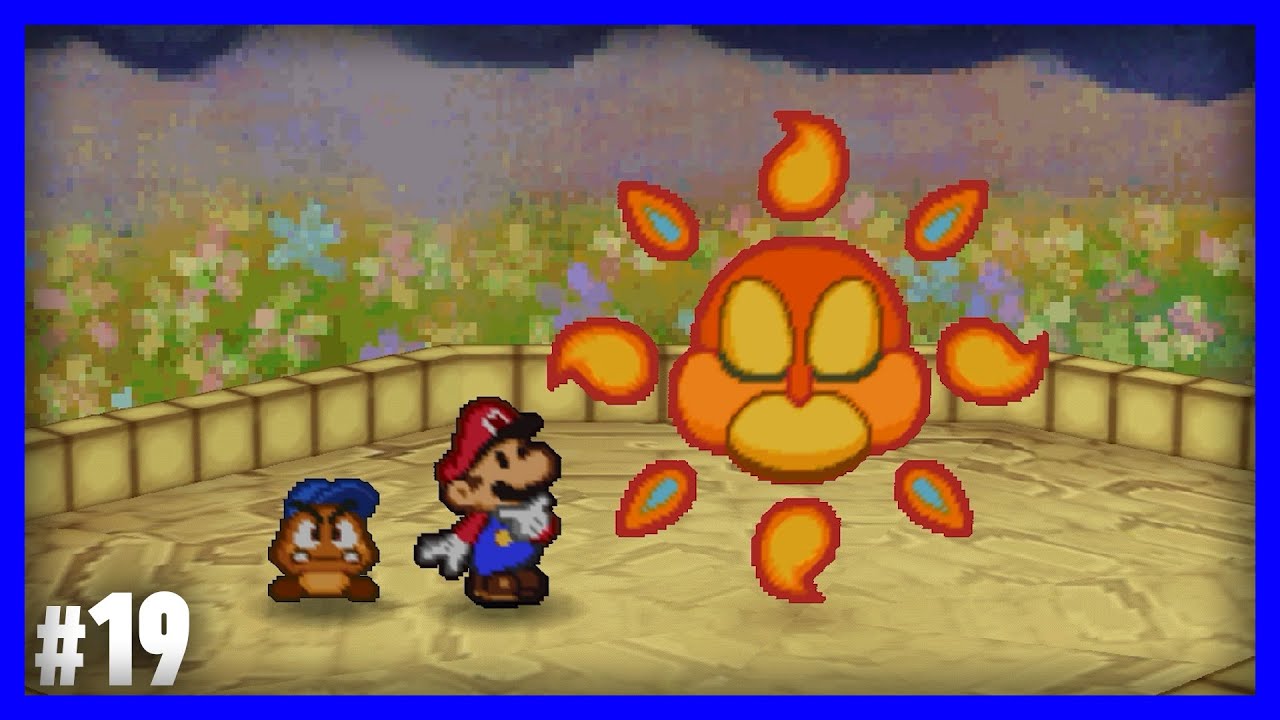 Paper Mario 100% - Part 19 - Huff N. Puff (No Commentary)