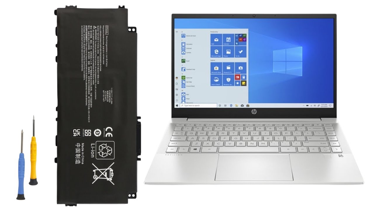 Замена аккумулятора HP Pavilion 14-dv0014na