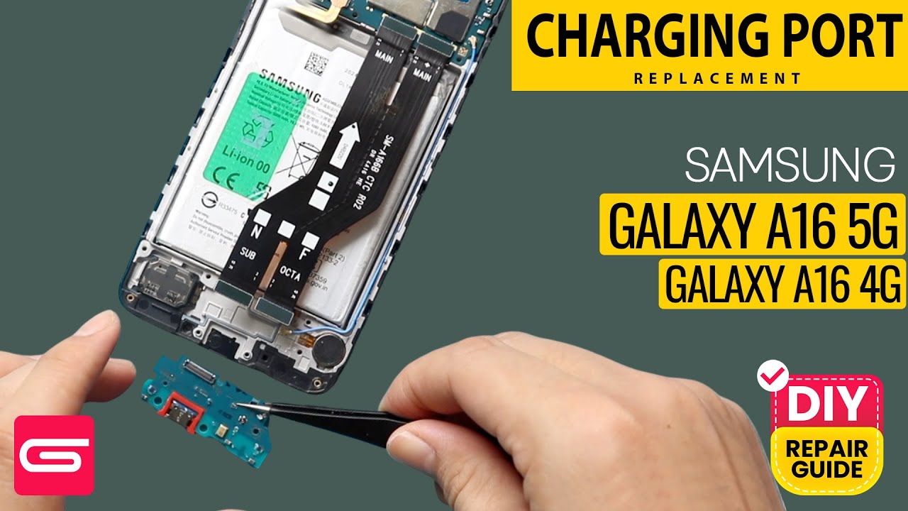 Замена платы зарядного порта Samsung Galaxy A16 5G