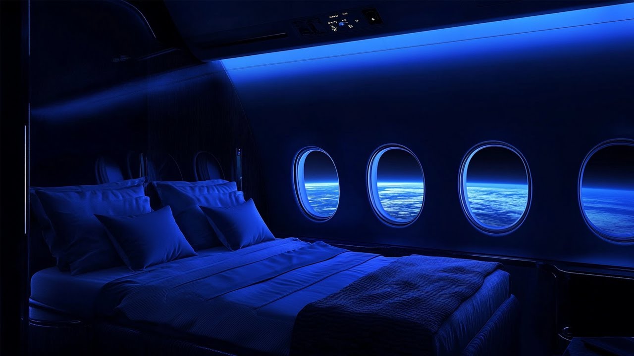 🔴 Airplane White Noise | 12 Hours Pure Jet Sound | No Interruptions