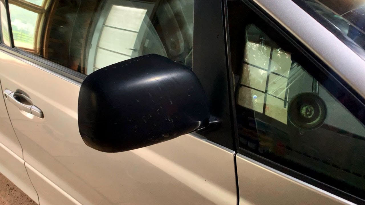 Toyota Estima  How to replace a Side Mirror