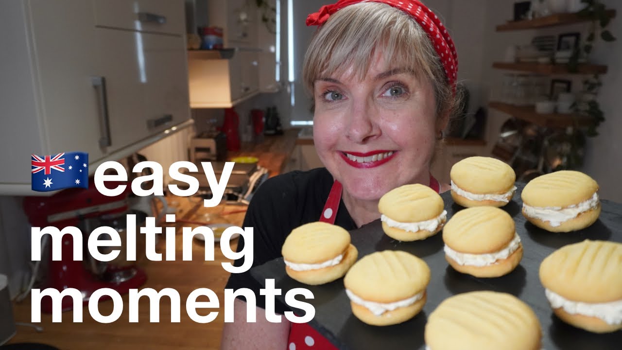 Australian Easy Egg-Free Melting Moments Biscuits – No Custard Powder Needed