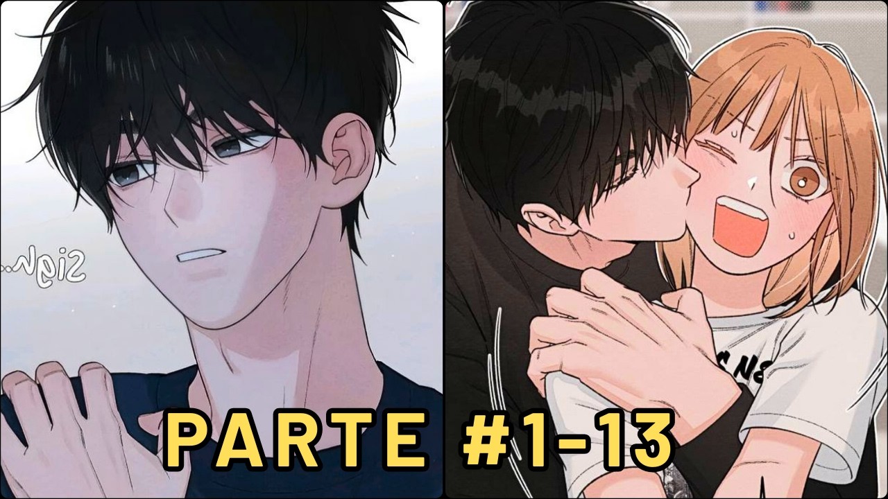 (1-13)  Ele fugiu de casa e passou a morar com uma colega da escola - Manhwa recap