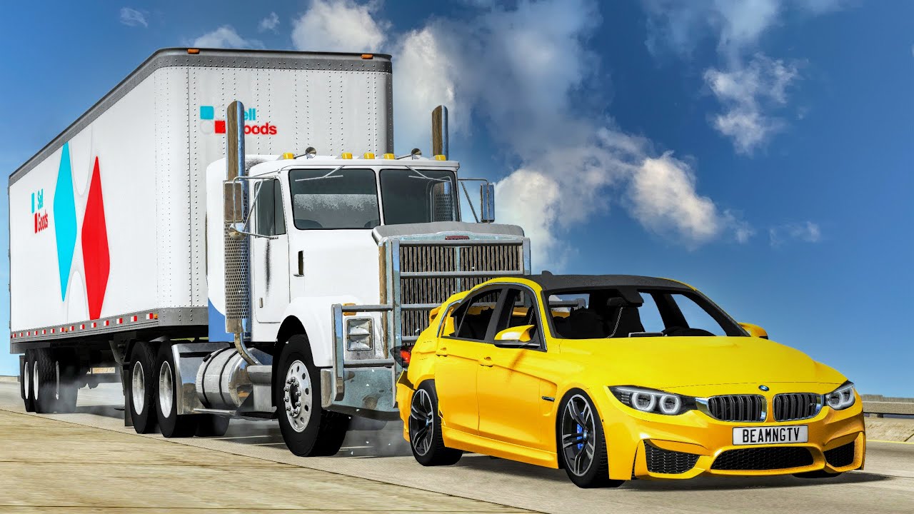 Truck Pileups Crashes 5 - BeamNG.Drive