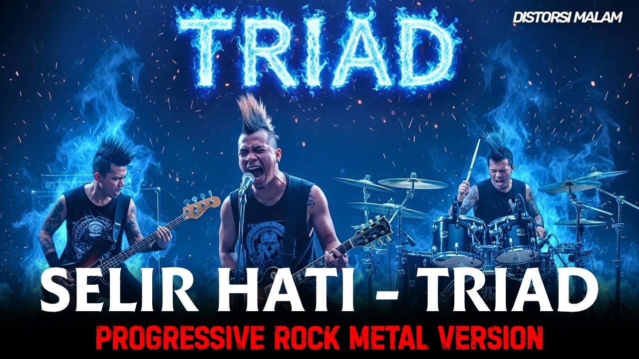 SELIR HATI - TRIAD ┃ COVER VERSI HEAVY ROCK METAL