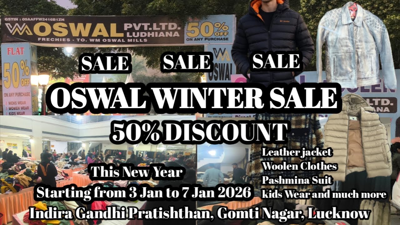 WINTER SALE “OSWAL