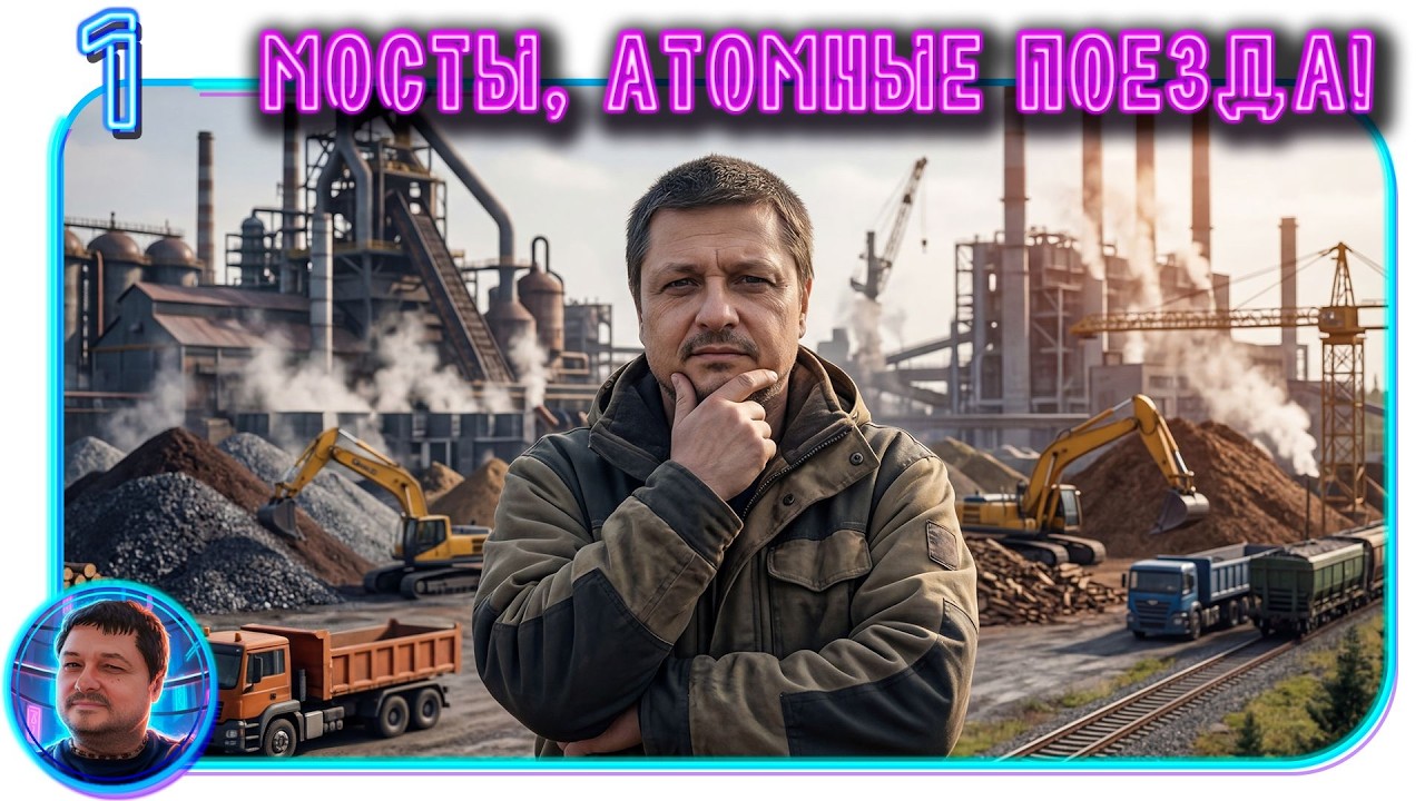Captain of Industry * Обновление 4 * Мосты, амфибии и атомные поезда * Часть 1 *