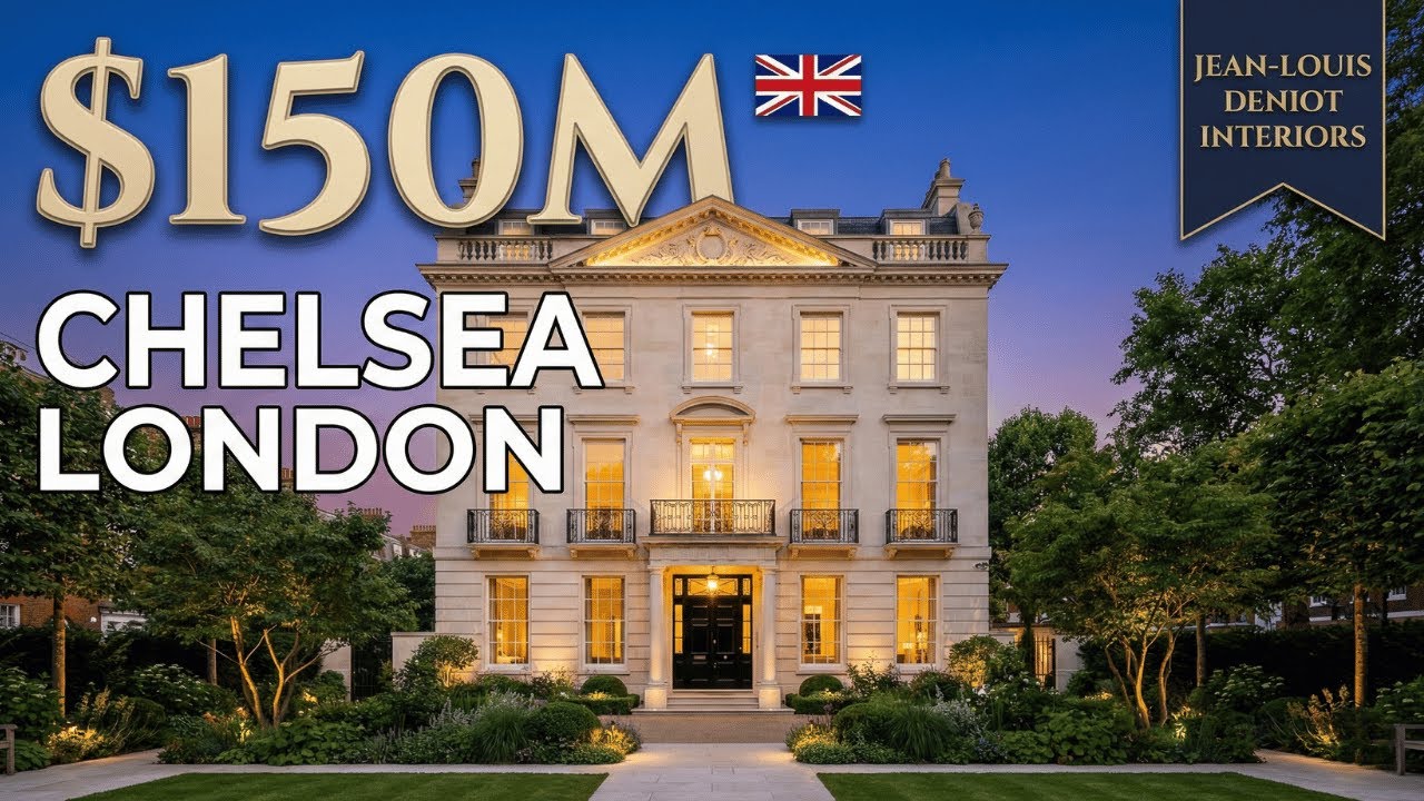 Tour $150M Chelsea Mega Townhouse London