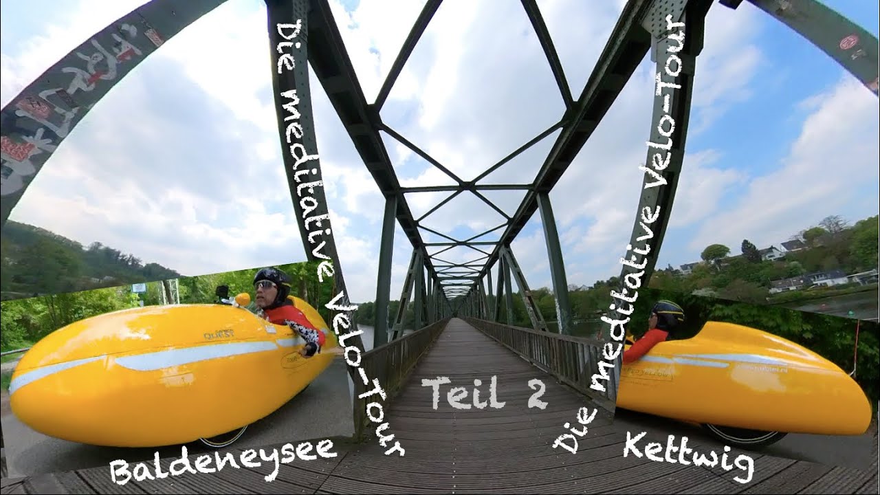 Along the Lake Baldeney and the River Ruhr to Kettwig - a Contemplative Velomobile Tour (Part 2)
