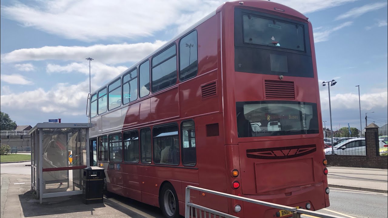 *beast* Yorkshire buses Volvo B9TL Wright eclipse Gemini 2 BN61 MXU route 61 
