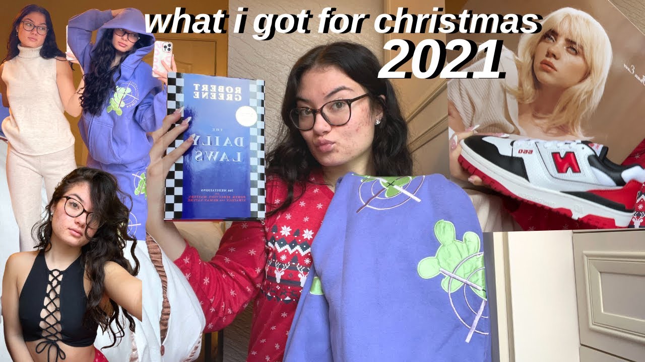 what i got for CHRISTMAS HAUL 2021
