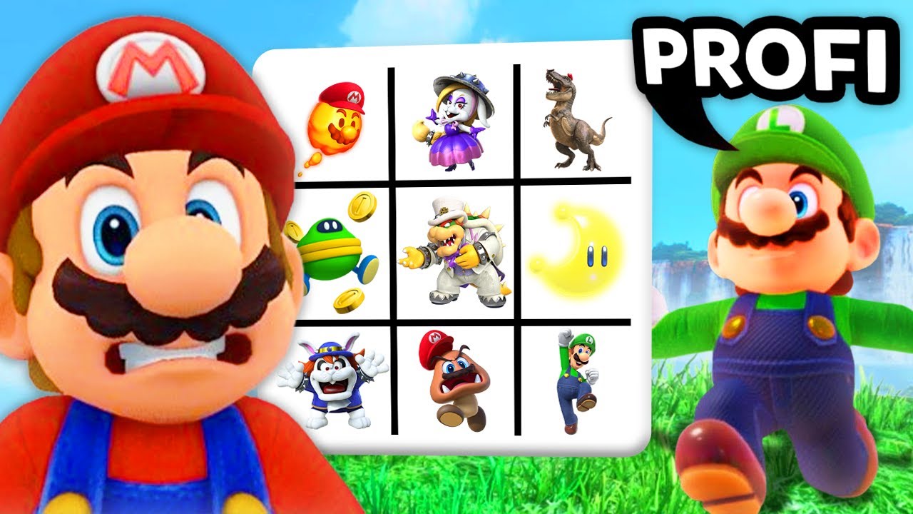 Mario Odyssey Profi ZERSTÖRT uns in der BINGO CHALLENGE komplett...