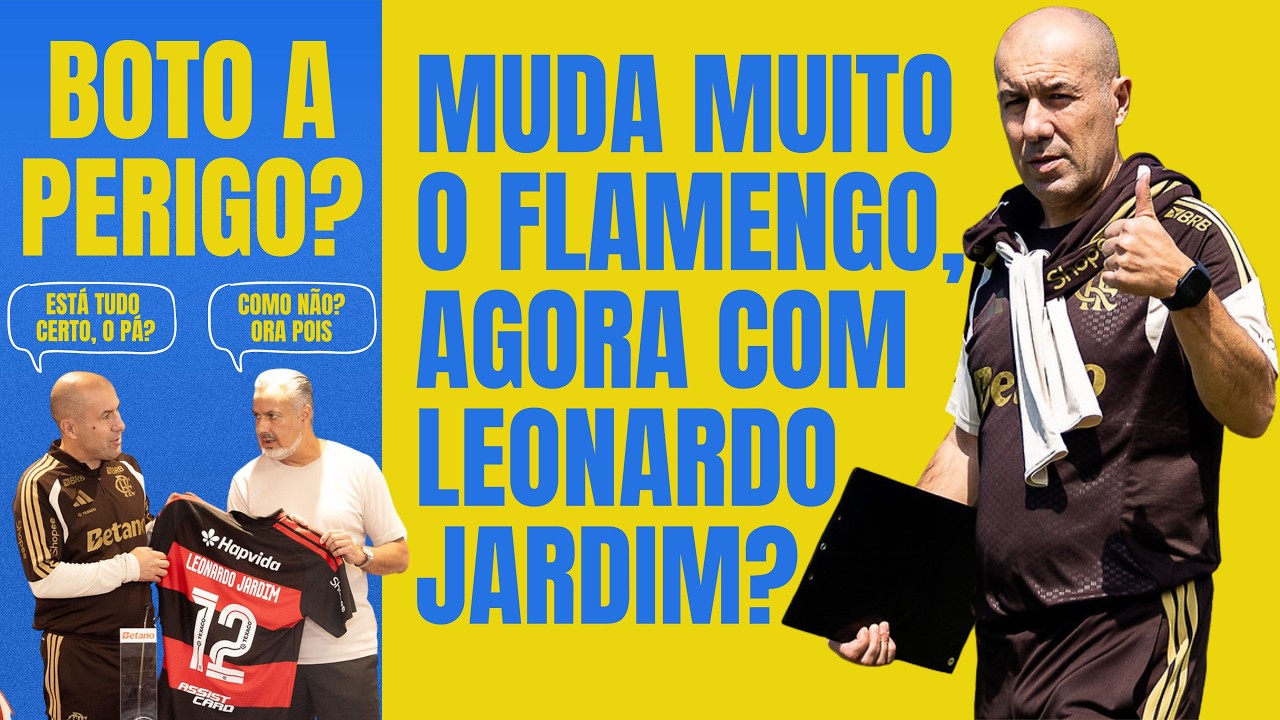Boto pode ser demitido no Flamengo? Time mudará radicalmente a maneira de jogar com Leonardo Jardim?