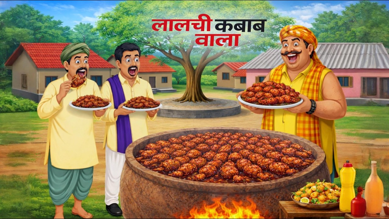 लालची कबाब वाला Lalchi Kebab Wala | Hindi Kahani | Hindi Story | Moral Stories |