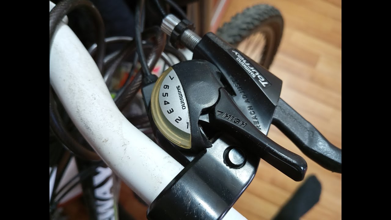 Сборка переключателя скоростей Shimano Tourney. How to assemble Microshift Shifter