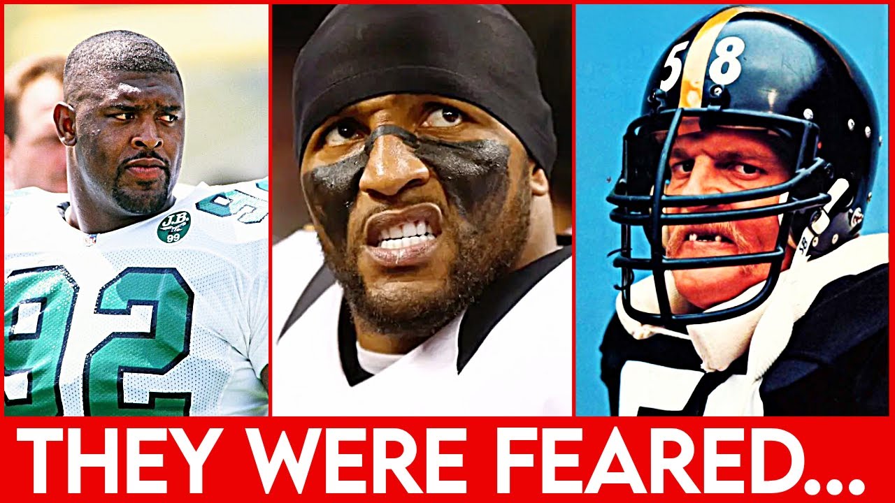 Nobody Wanted To Play Against Them |  Top 10 Scariest Players In NFL History