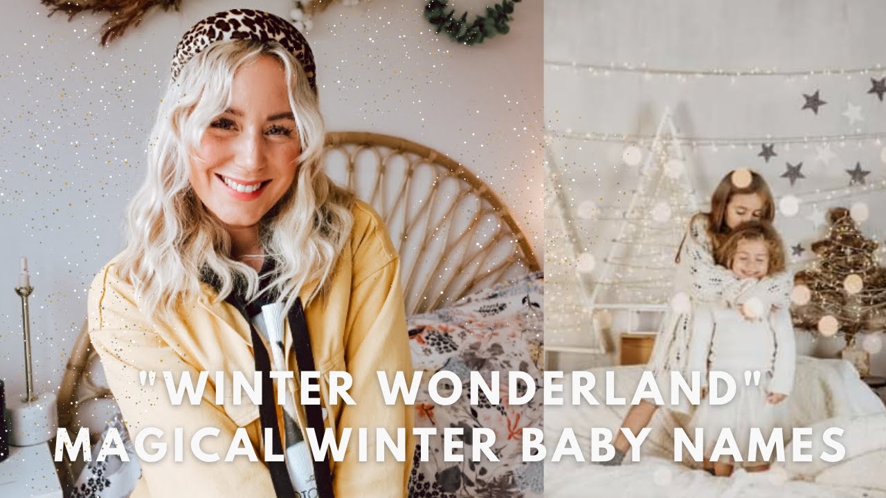 Winter Wonderland Baby Names - Unique Winter Themed Baby Names SJ STRUM #ad