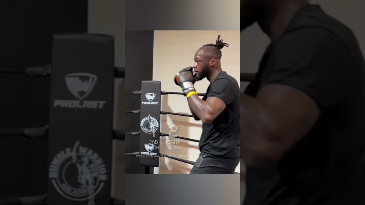Work your 1-2 Combo like Deontay Wilder&hellip; 🥊